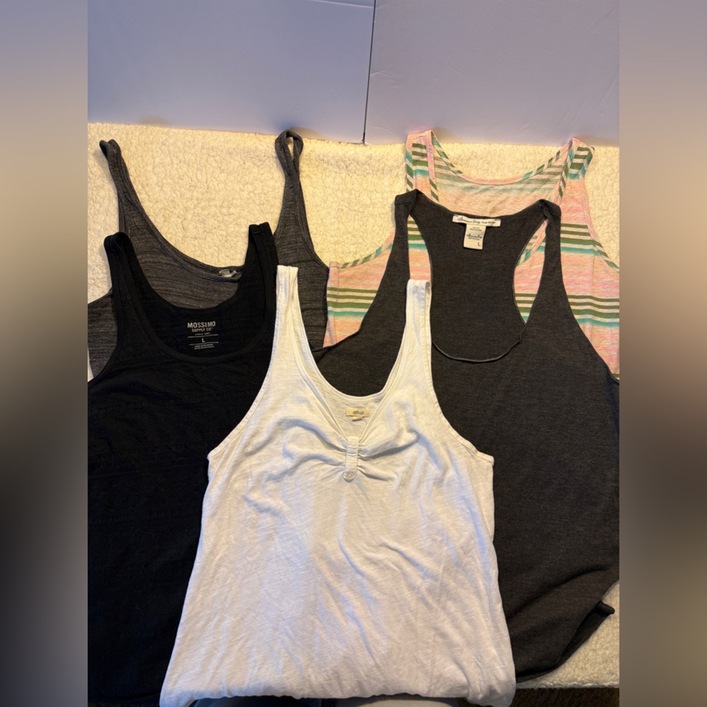 Mossimo Supply Co., Aerie & others Tank Tops Bundle. Size Large.